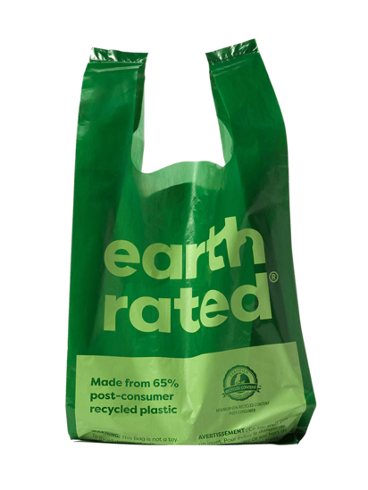 Afbeelding van Earth Rated poepzakjes met handvat, 120 stuks