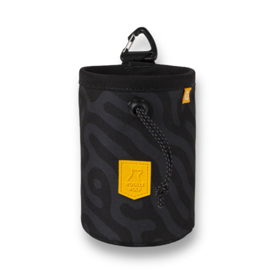 Afbeelding van Woolly Wolf Roam Snack Bag - Zwart