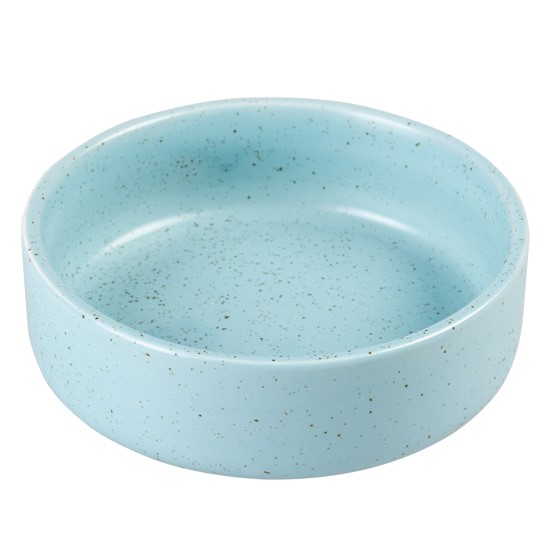 Afbeelding van Eetkom Stone Speckle -L- Turquoise